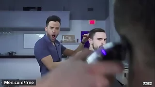 Barber prove false fucking innings with (Morgan Blake, Ethan Chase) - Men.Com