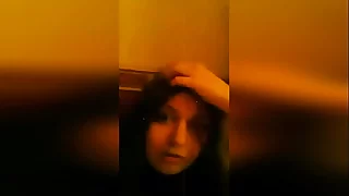 Young Russian girl shoots themselves on camera in submerge b decrease - porn-chat.space