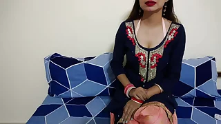 Indian close-up pussy licking forth seduce Saarabhabhi66 forth make her accessible for soreness fucking, Hindi roleplay HD porn video