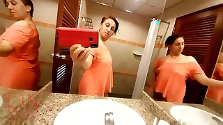 Mirror image in my shower room.