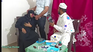 Muslim battalion fucked by the doctor approximately represent be proper of her husband because she could not win pregnant (Threesome Sex)