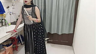 A beautiful newly married wife was horny and fucked by her step fellow-countryman Full Hindi Audio